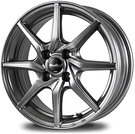 Amazon Mid Eurospeed G810 14インチ 14 5 5j インセット 38 穴数 4 Pcd 100 ハブ径 67 メタリックグレー ホイール4本価格 ホイール 車 バイク