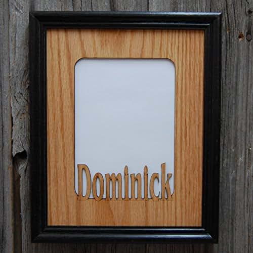 8x10 Personalized Name Picture Frame Wooden Holds a 5x7