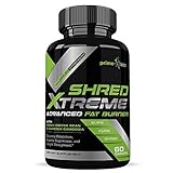 Shred Xtreme Diet Pills That Work for Women and Men that Burn Fat Fast with Garcinia Cambogia, Green Coffee Bean, Raspberry Ketones, Horny Goat Weed - Metabolic Support & Appetite Suppressant