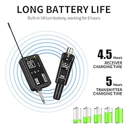 XTUGA PR260 UHF Wireless XLR Transmitter and