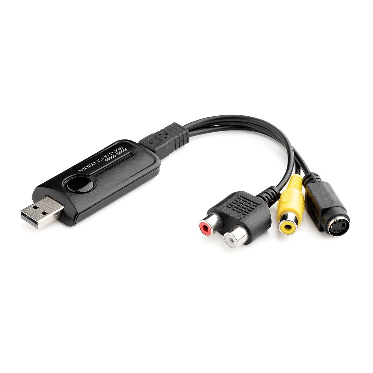 サンワダイレクト USB ビデオキャプチャー ビデオテープ デジタル化 Win/Mac対応 minidv ダビング Type-C変換アダプタ付き 400-MEDI039商品画像