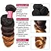 Allove Hair 8A Ombre Brazilian Loose Wave 4 Bundles Virgin Remy Human Hair Weave 1b/4/27 Ombre 3 Tone Color Human Hair Extensions