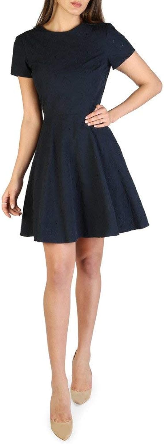 Amazon Co Jp Ax アルマーニ エクスチェンジ Ax Armani Exchange コットンワンピース 3zya15 Ynapz 3zya15 Ynapz 1510 Navy 0 服 ファッション小物