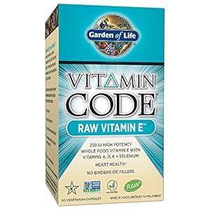 Amazon.com: Garden of Life Vitamin E - Vitamin Code Raw E ...