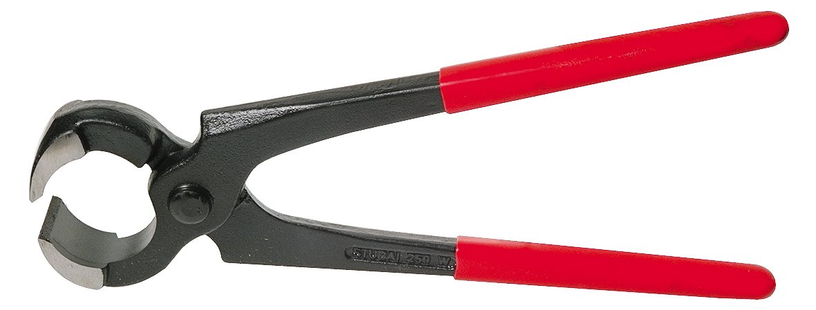 Stubai 279101 PVC Coated Gutter Pliers, Black/Red, 250 mm