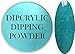 SHEBA NAILS Dipcrylic Dip Dipping Powder SATIN TURQUOISE 1 oz Jar
