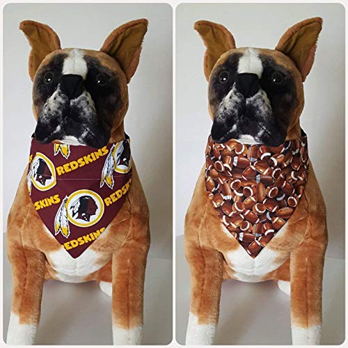 redskins dog bandana
