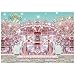 Allenjoy 7x5ft Pink Carnival Backdrop Carousel Ferris Wheel Circus Brick Floor Pink Glitter for Girl First 1st Birthday Party Photography Event Table Decor Banner Background Baby Shower Photo Booth