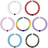Classic 7 Set Silicone Bracelet For Women and Men Large