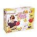 FLORMOON Toy Tea Set - 19pcs Pretend Play Tea Set - Durable Construction, Food-Safe Material, BPA Free, Phthalates Free - Learning Shapes & Colors Toy for Kids Children Tea Party and Fun