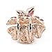 Yeshan Sparkly Rhinestone Metal Jaw Hair Clips, Butterfly Hair Claw Clip Hair Accessories For Women and Girls,Pack of 6