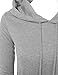 Doublju Loose Fit Pullover Hoodie with Kangaroo Pocket for Womens with Plus Size H.Gray 2XL