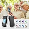 Fllip-Phone-for-Elderly-Dual-Sim-Free-Basic-Mobile-Phone-Unlocked-with-Charge-Dock-Big-Button-Pay-As-You-Go-Mobile-Phones-Easy-to-Use-for-Senior-black ukuu Seniors Mobile phone with 2.8 inch Large Colour Display, Big button and Big Volume Easy to Use for Elderly…