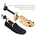 Pestor Unisex Professional Shoe Stretcher,4-Way Wood Shoe Shaper, Wooden Shoe Tree for Women and Men (A Pair-Size L: (Women 9-13 | Men 8-12))