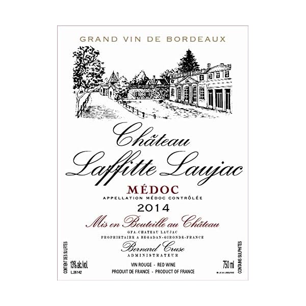 CHATEAU LAFFITTE LAUJAC 2014 Grand Vin Rouge de Bordeaux Médoc