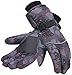 Simplicity Women 3M Thinsulate Lined Waterproof Snowboard / Ski Gloves,L,Black