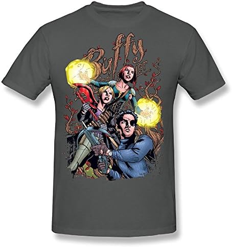 Anskan Men's Buffy The Vampire Slayer T Shirt 3X Asphalt