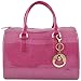 MG Collection Hannah Doctors Top Handle Candy Handbag, Fuchsia Pink, One Size