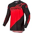 Alpinestars Racer Supermatic Jersey Black/Bright Red Md (3761522-1303-M)