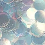30mm Sequins Round Crystal Ultra Shiny Rainbow Iris