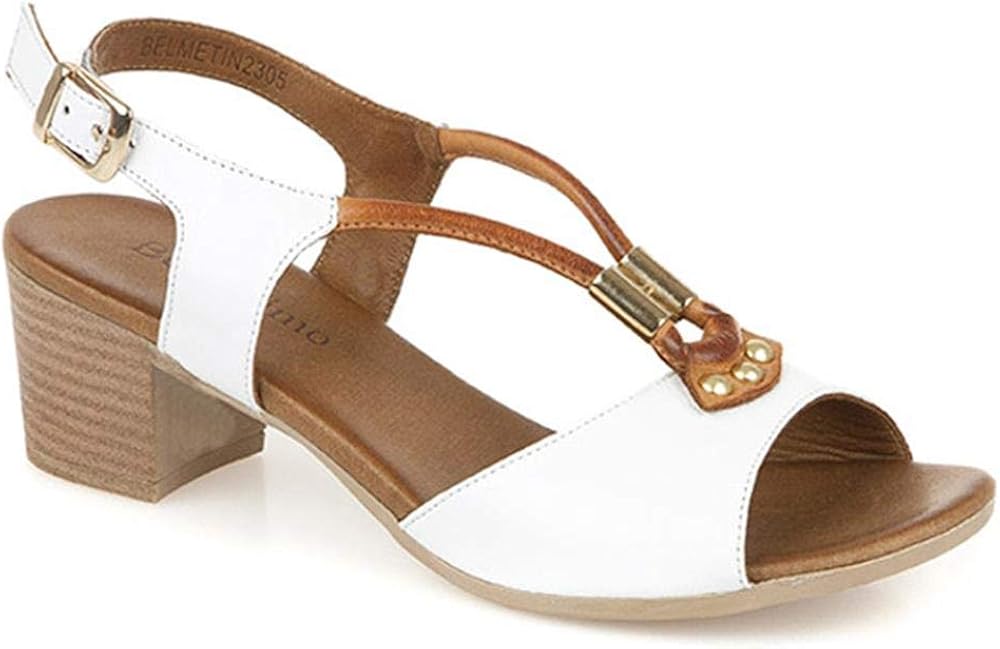 Bellissimo Leather Sandal 307 875 Amazon.co.uk Shoes &amp; Bags