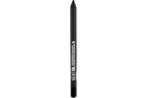 Marcelle Velvet Gel Waterproof Eyeliner, Jet Black, Smooth Texture, 24H Long-Lasting, Smudge-Proof, Transfer-Proof, Hypoaller