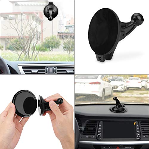 Suction Cup Mount for Garmin Nuvi with Adhesive Mounting Disk for Car Dashboards (2 Pack)