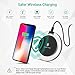 2019 Updated Wireless Charger Qi Wireless Charger Pad Compatible with ¡Phone Xs MAX XR X 8 8 Plus 7 7 Plus 6s 6s Plus 6 6 Plus and More (black)