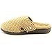 Vionic Women's Adilyn Slipper- Ladies Adjustable Slippers with Concealed Orthotic Arch Support Tan 8 Medium US