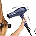 Hair Blow Dryer, PHOEBE 1875w Ceramic Ionic Fast Dry Hair Dryer with Two Concentrator Nozzle, 2 Speed 3 Heat Setting Hairdryer Cool Shot Button