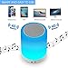 Night Light Bluetooth Speakers, Aufitker Portable Wireless Bluetooth Speaker Bedside Table Lamp Desk Lamp, Smart Touch Control LED Mood Lamp, TF Card/AUX/Speakerphone (Bluetooth speaker lamp)