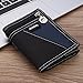 Boy Canvas Sport Wallet, OURBAG Men Casual Trifold Short Wallets Fashion Purse with Chain Black