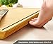 1Easylife - The Best Mother's Day Gift - Organic 2-Piece Bamboo Cutting Board, Extra Large & Medium Size Set, All-Natural and 100% Anti-Bacterial, Perfect For Meat & Veggie Prep
