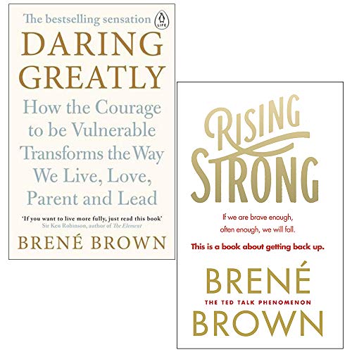 Daring Greatly & Rising Strong By Brené Brown 2 Books Collection Set