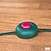 IRON FORGE CABLE 15 Ft Green Extension Cord with Foot Switch and 3 Electrical Power Outlet - 16/2 Durable Foot Switch Extension Cord for Christmas Lightning Decorations