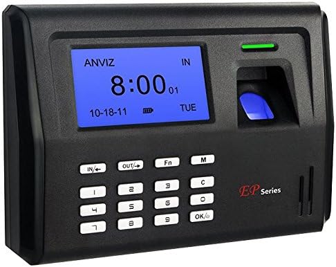 Wall Portable Fingerprint Time Attendance System with Keypad Time Clock
