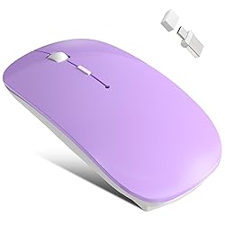 Bluetooth Wireless Mouse Rechargeable Silent Mouse