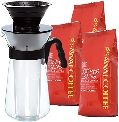 Amazon 澤井珈琲 コーヒー 専門店 本格アイスコーヒーセット ハリオ V60アイスコーヒーメーカー付き アイスコーヒー セット 豆のまま 澤井珈琲 コーヒー豆 通販 Amazon 澤井珈琲 コーヒー 専門店 本格アイスコーヒーセット ハリオ V60アイスコーヒーメーカー付き アイスコーヒー セット 豆のまま 澤井珈琲 コーヒー豆 通販