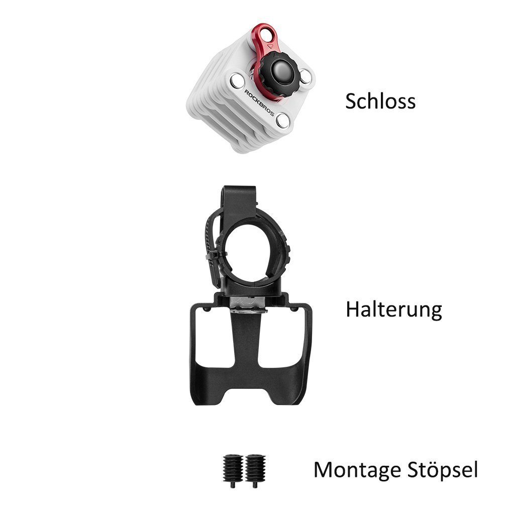 rockbros hamburger bike lock