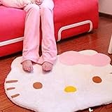 Super Soft Cute Cartoon Hello Kitty Non-slip Door Mats Soft Children Area Rugs Room Bed Carpet