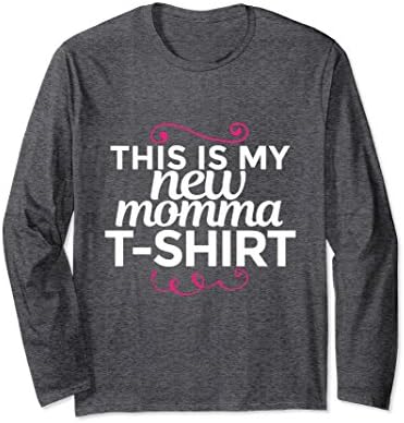 Unisex Baby Shower Gift Funny New Mom Shirt New Mother Birthday Medium Dark Heather