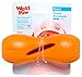 WEST PAW Zogoflex Qwizl Dog Puzzle Treat Toy – Interactive Chew Toy for Dogs – Dispenses Pet Treats – Brightly-Colored Dog Enrichment Toy for Aggressive Chewers, Fetch, Catch, Small 5.5