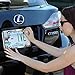 License Plate Frame 4 Holes, Polished Stainless Steel, Mirror Finish - Not Chrome Plated, Slim with Bonus Large 76 pc Stainless License Plate Screws Kit, Christensen and Nielsen