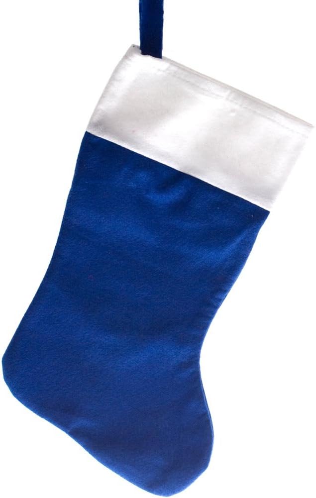 Century Novelty Blue Felt Christmas 
