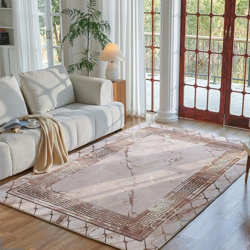 MADISON COLLECTION AREA RUG, 4’X6′ VINTAGE DESIGN WASHABLE...