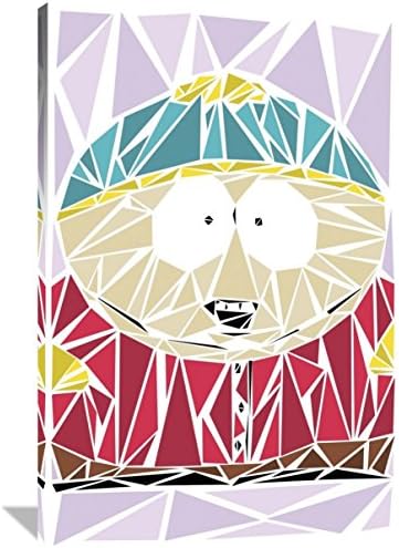 Naxart Studio "South Park Eric Cartman" Giclee on canvas, 32" by 1.5" by 48"