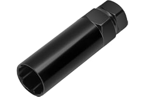 DYNOFIT 6 Spline Tuner Lug Nuts Key for Wrench with 3/4 inch (19mm) and 13/16 inch(21mm) Hex, Aftermarket Spline Lug Nut Socket Replacement Tool for 1/2" 12x1.5 12x1.25 Wheel Nuts