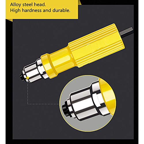 Sonmer Electric Rivet Nut Tool, Cordless Riveting Drill Insert Nut Tool Adapter 2.4mm-4.8mm