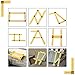 Multi Angle Measurement Tools, Angleizer Template Ruler Width Measuring Layout Tools for Carpenters and Contractors Hanging Tile, Laying Floors, Cutting Stone