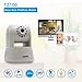 TENVIS TZ100 HD Wireless IP/Network Security Camera, Remote Live View, Capture Picture and Video Clip, Pan & Tilt, Plug&Play, with Two-Way Audio and Night Vision, Motion Detection with Alert (White)
